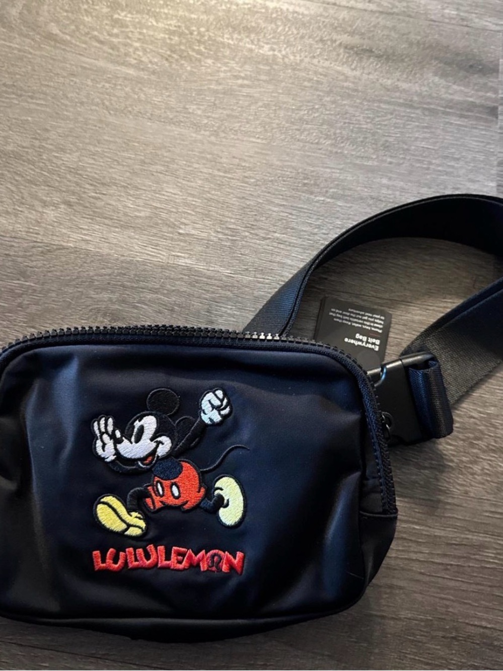 DISNEY x LULULEMON Everywhere Belt Bag 1L Mickey in Motion Graphic NWT